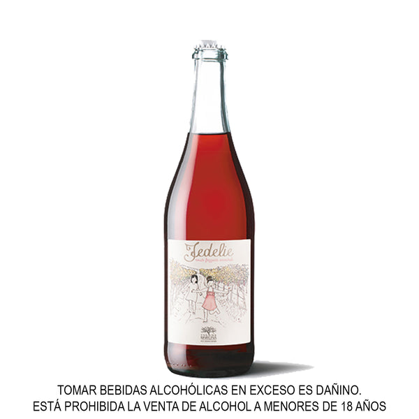 FEDELIE ROSADO PETNAT X 750ML - NERO D´AVOLA (SICILIA) ORGÁNICO