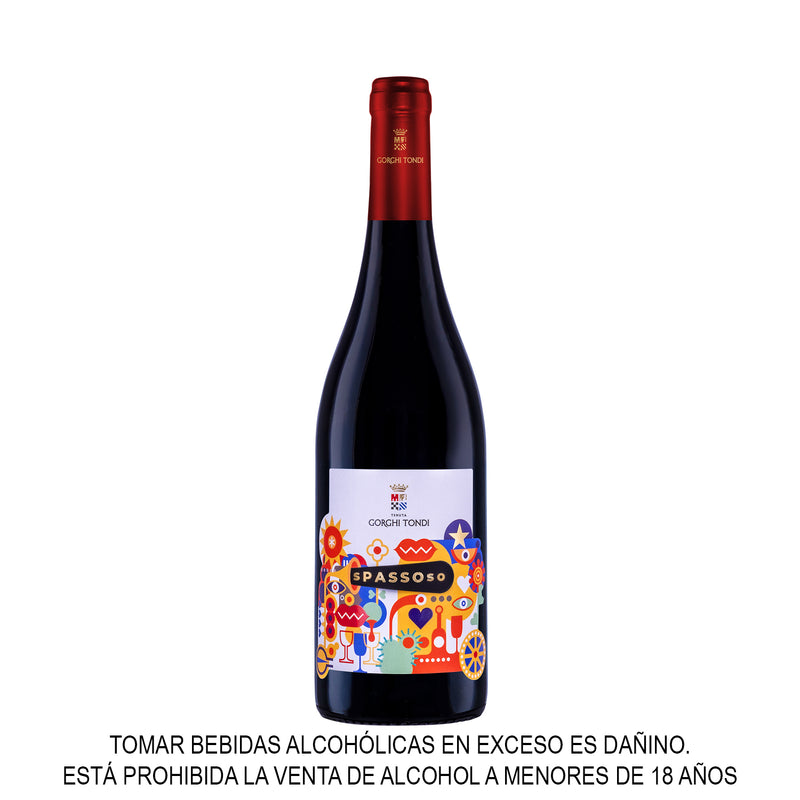 Terre Siciliane IGP Spassoso 2023 | 750ml | Sicilia, Italia | Vino Tinto