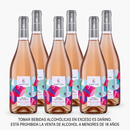 Caja Nerello Mascalese IGP 2025 - Rosa dei Venti | 750ml x 6und | Sicilia, Italia | Vino Rosado | Orgánico