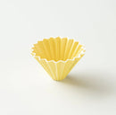 Origami Dripper Amarillo - Porcelana Japonesa