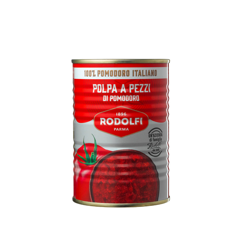 POLPA DI POMODORO X 400GR PEZZI (GRUESA) X 12 UND