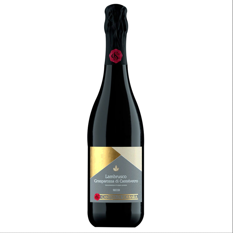 VINO LAMBRUSCO GRASPAROSSA DI CASTELVETRO DOP X 750ML