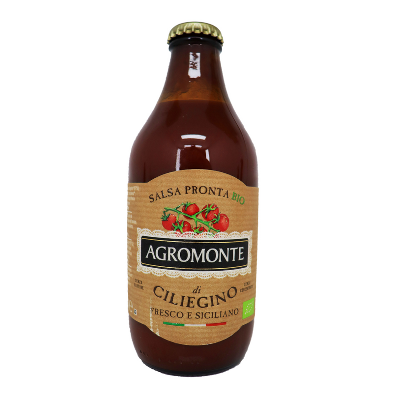 SALSA DI CILIEGINO BIO ORGANICO 330ML - AGROMONTE