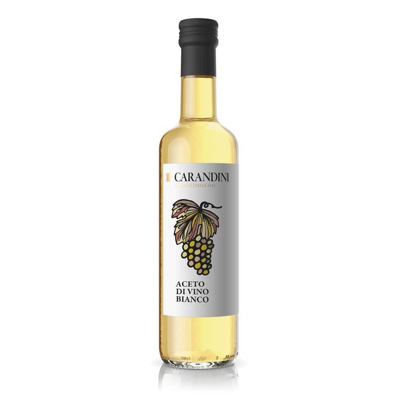 VINAGRE DE VINO BLANCO X 500ML - CARANDINI